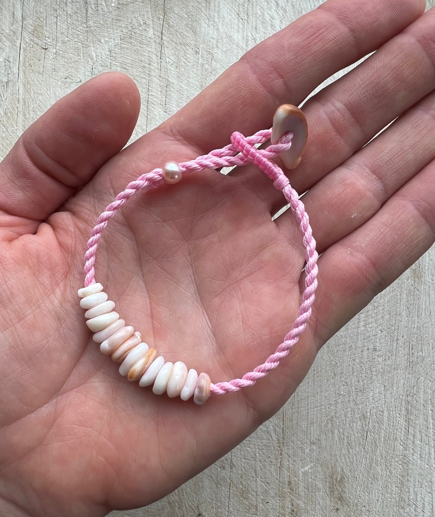 Hawaii Nei Pastel Puka Bracelet Reserved for J