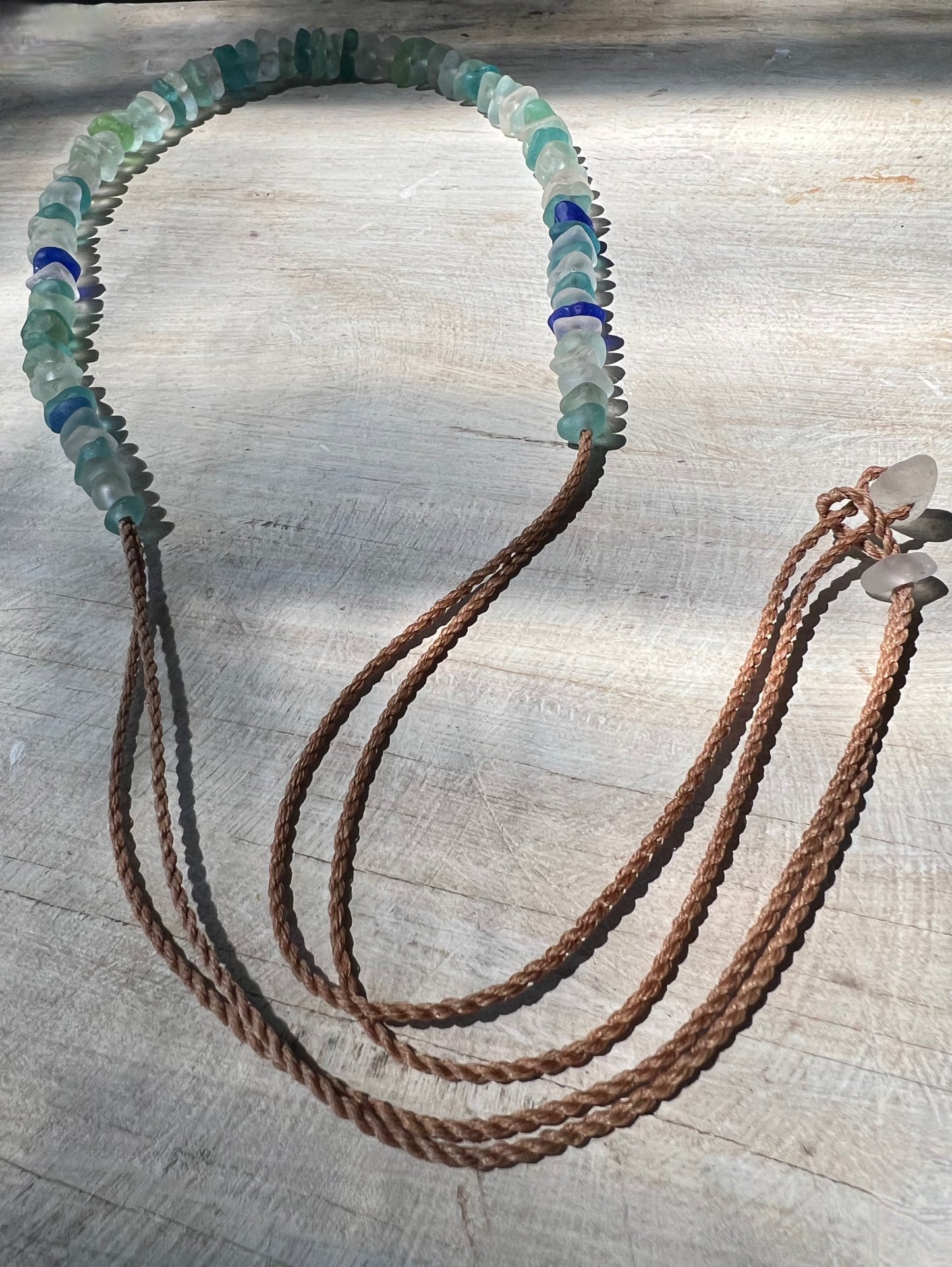 Lō'ihi Sea Glass Lei