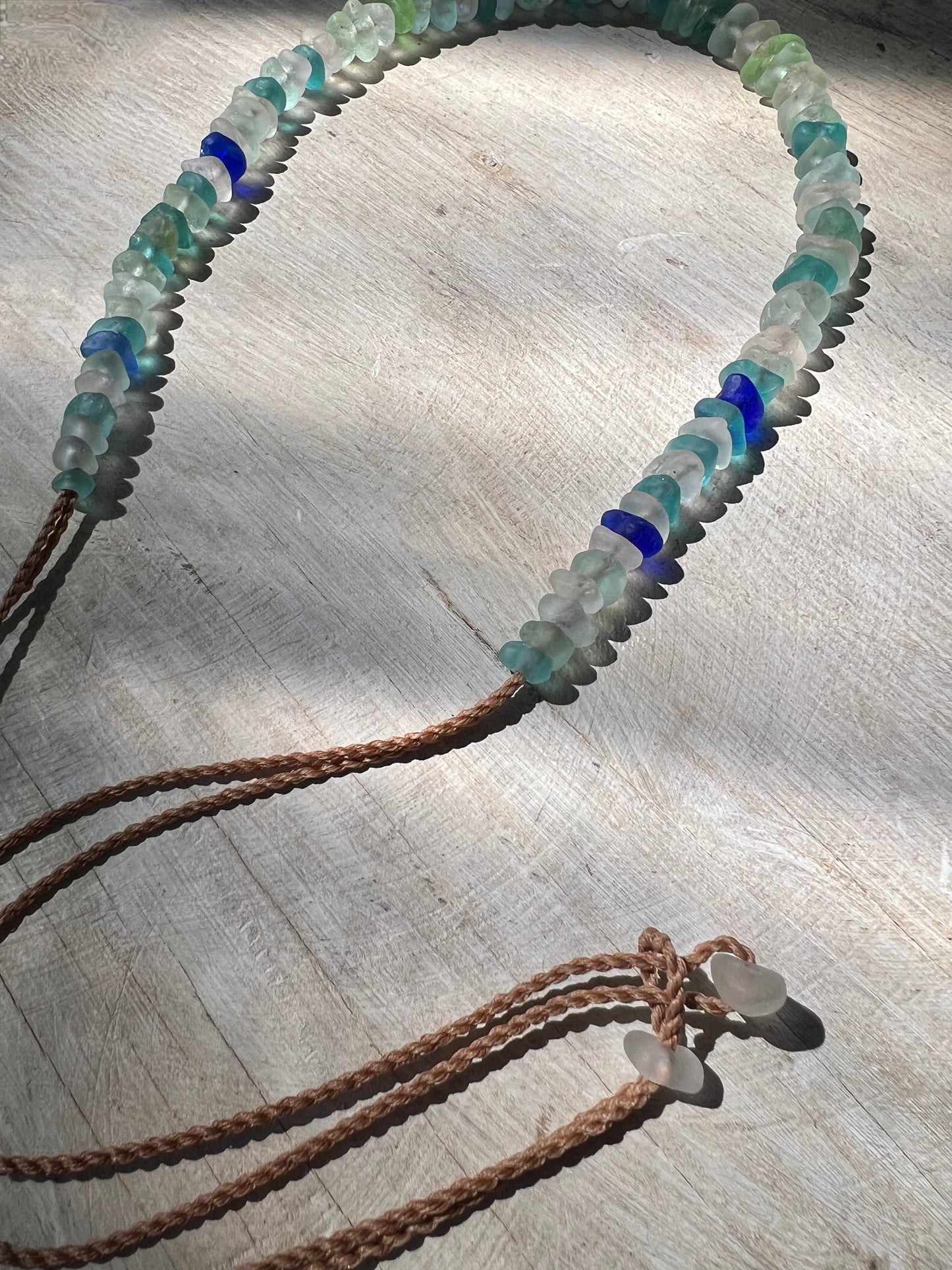 Lō'ihi Sea Glass Lei
