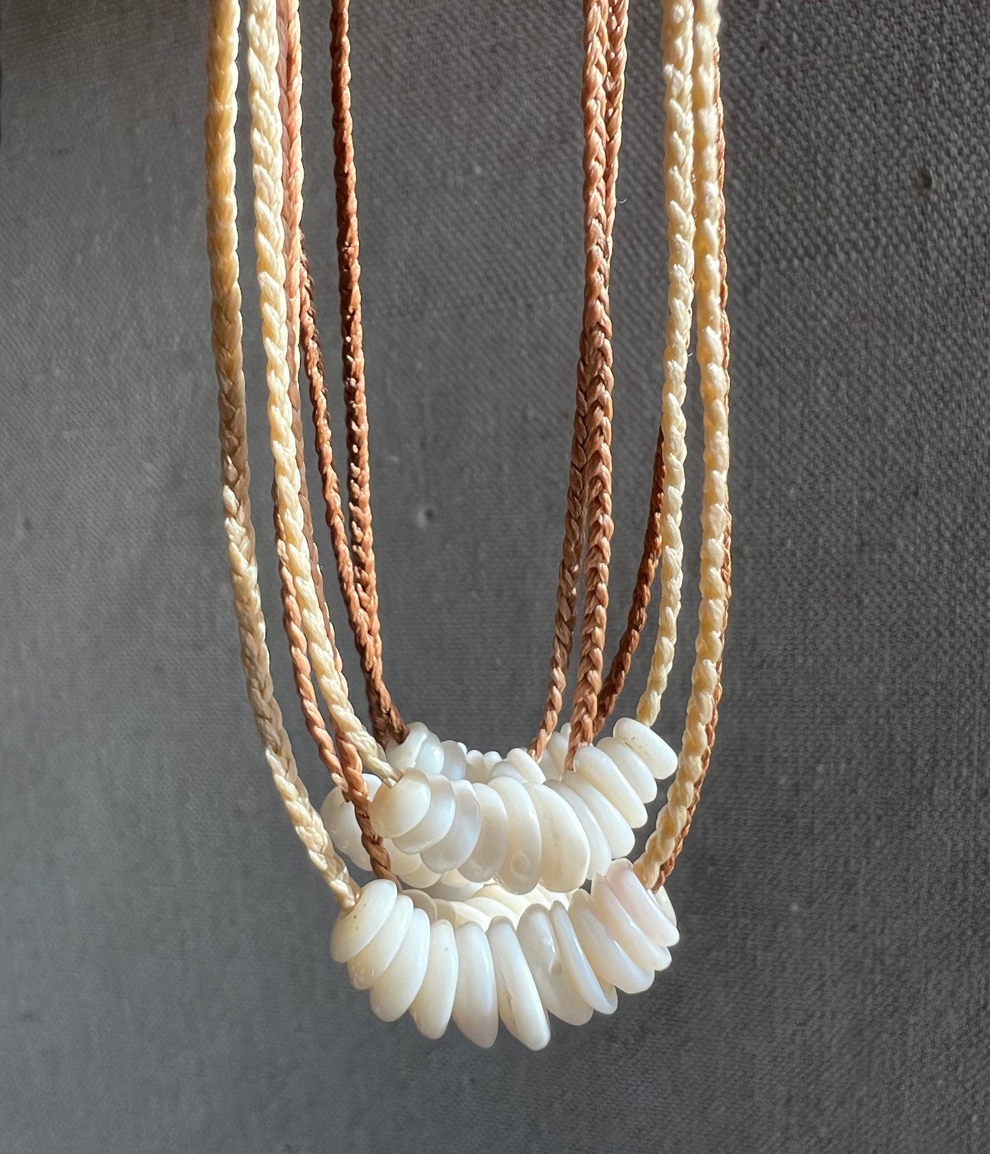 Delicate Puka Necklace ~ Natural Holes