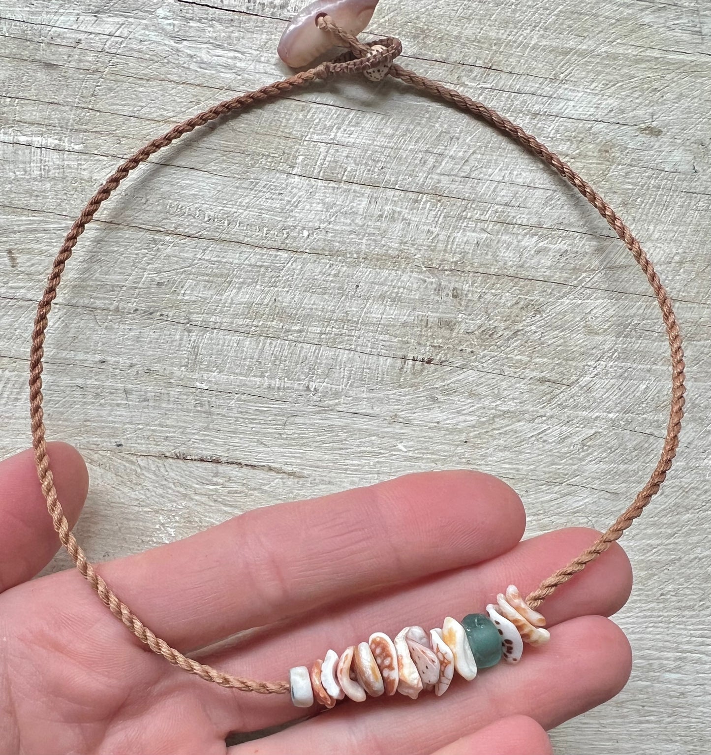 Aqua Mokukini Necklace