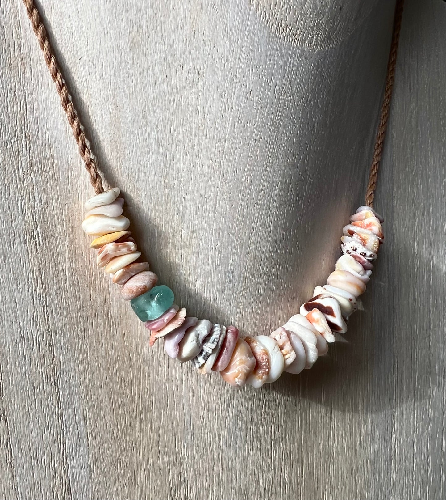 Aqua Mokukini Necklace