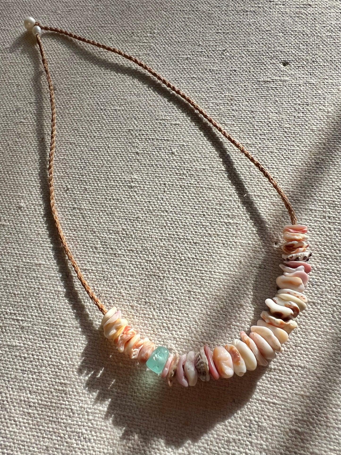 Aqua Mokukini Necklace