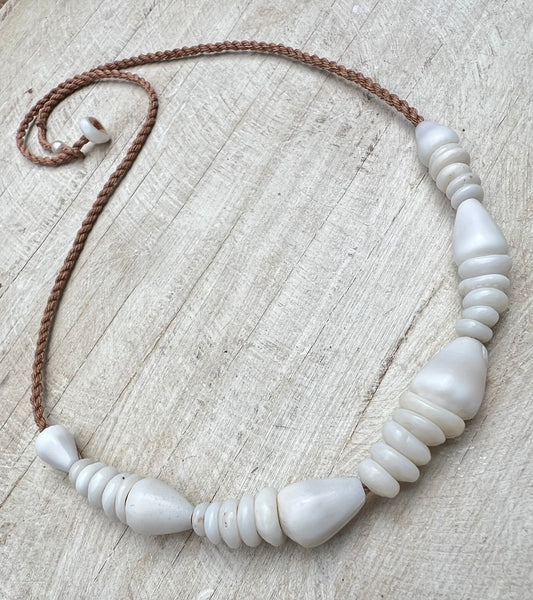 Cone Shell + Puka Necklace Reserved for A
