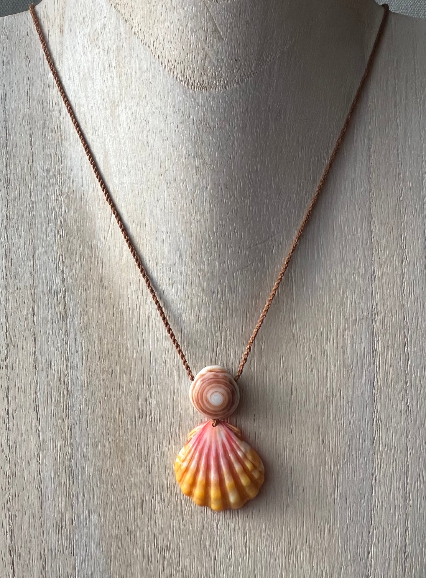 Sunrise + Cone Top Necklace