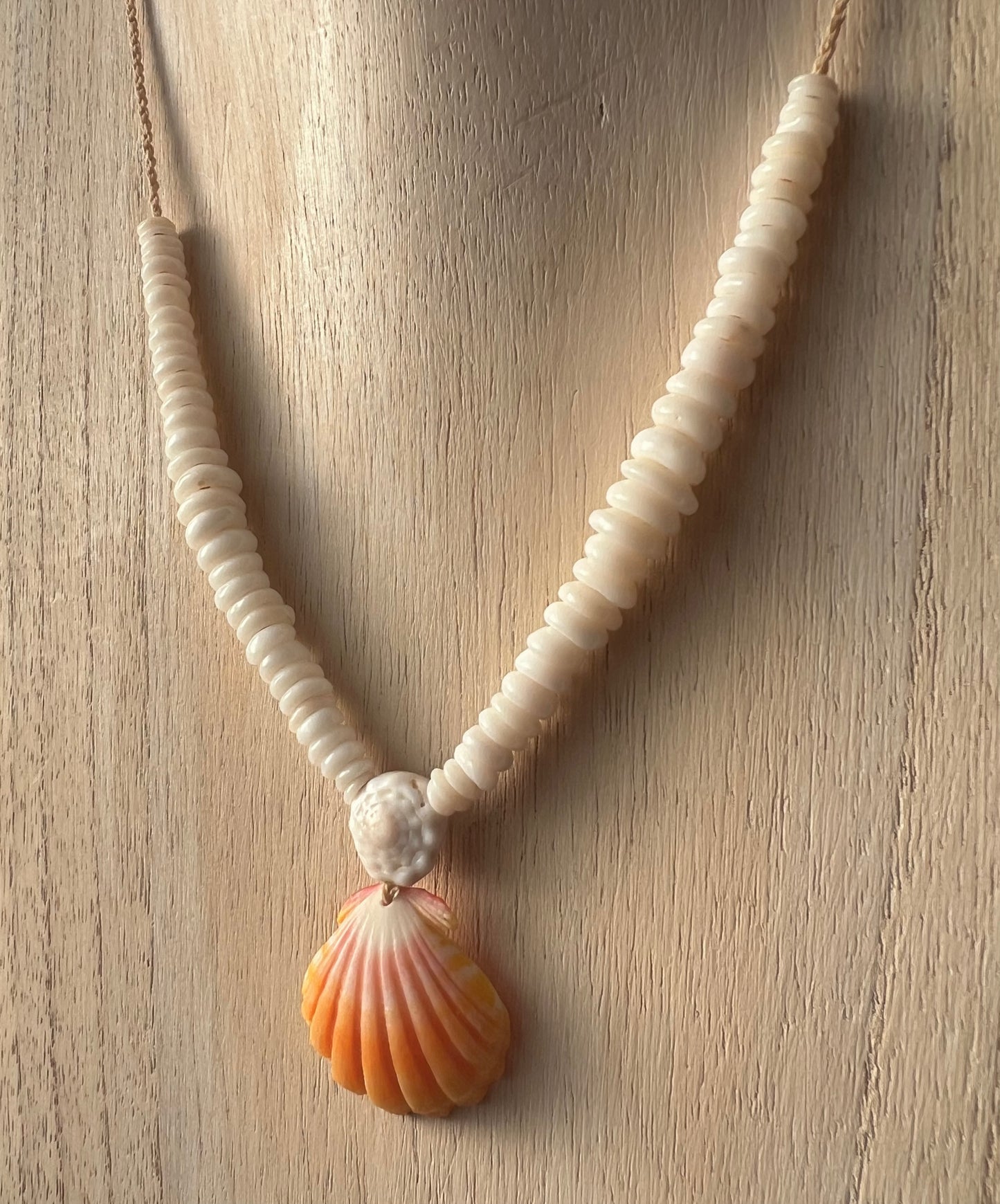 Sunrise + Sun Bleached Puka Necklace