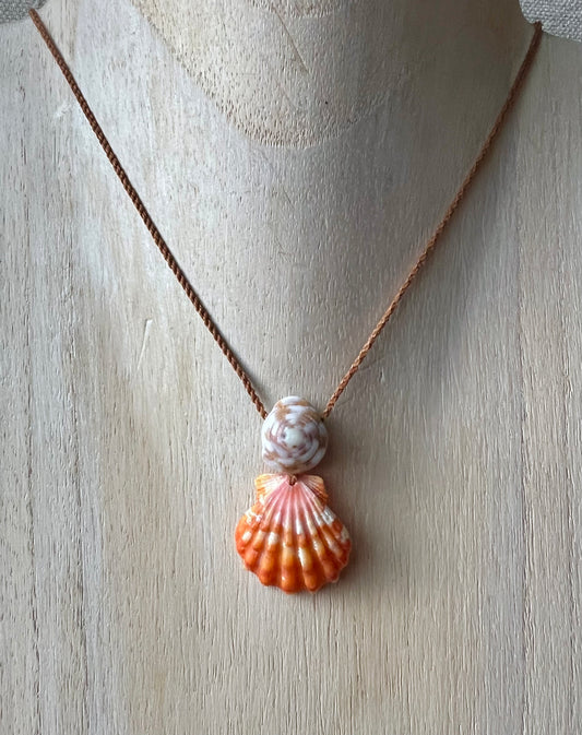 Sunrise + Cone Top Necklace
