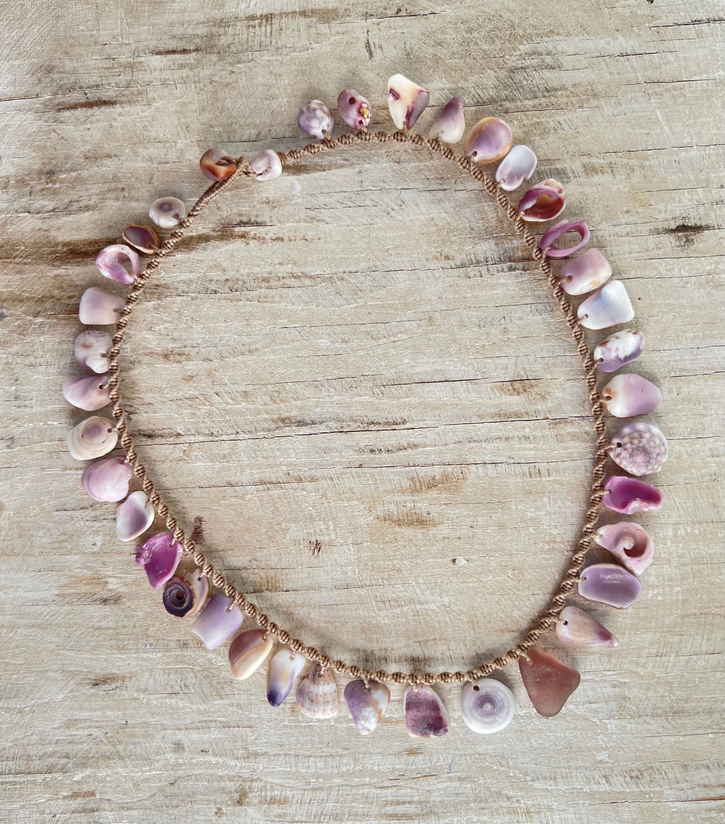 Moku Necklace ~ Lavender