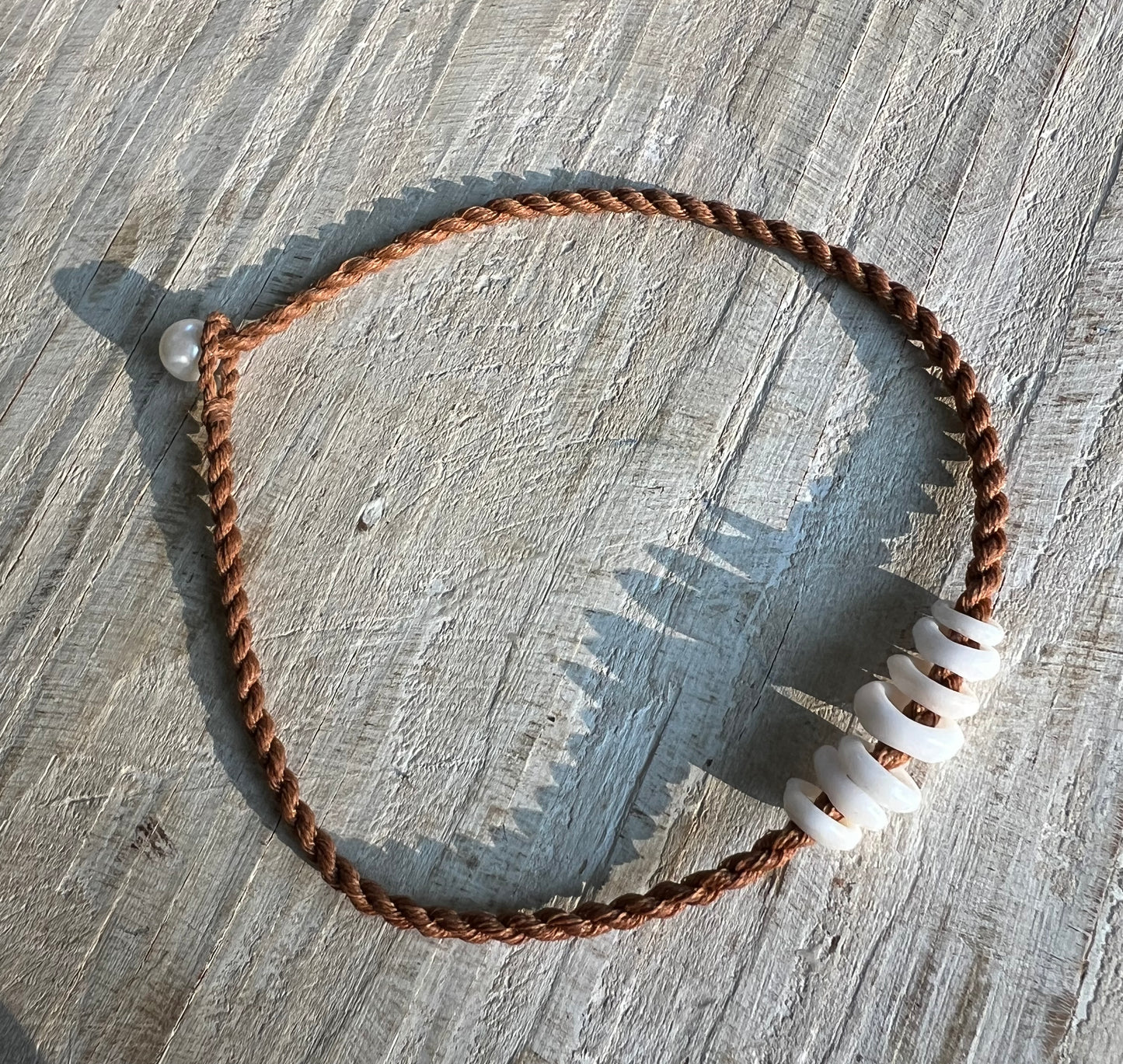 Hawaii Nei Puka Anklet