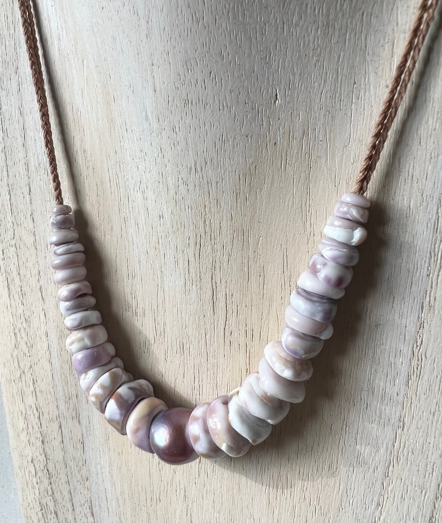 Wai Momi Necklace ~ Lavender