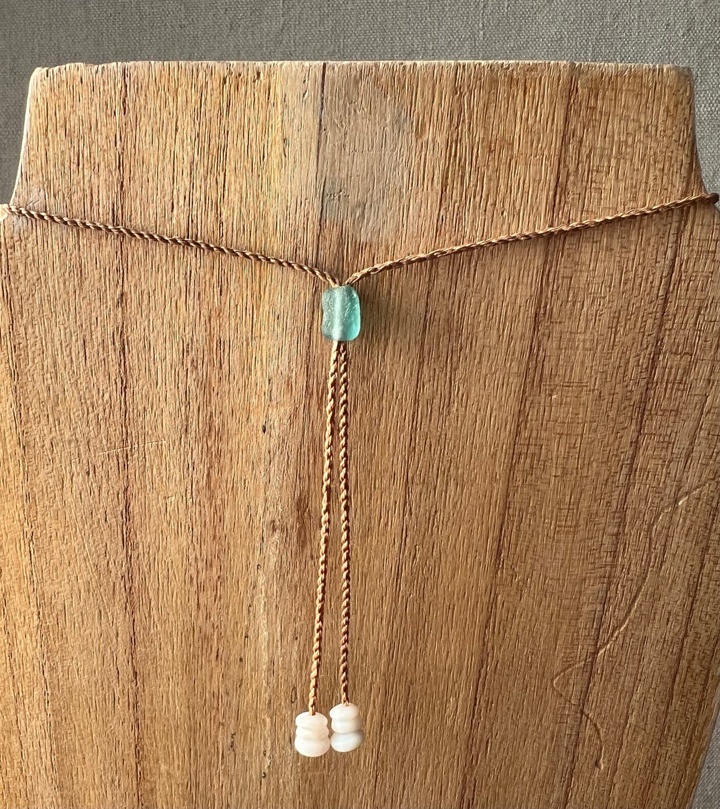 Sunrise + Sea Glass Necklace