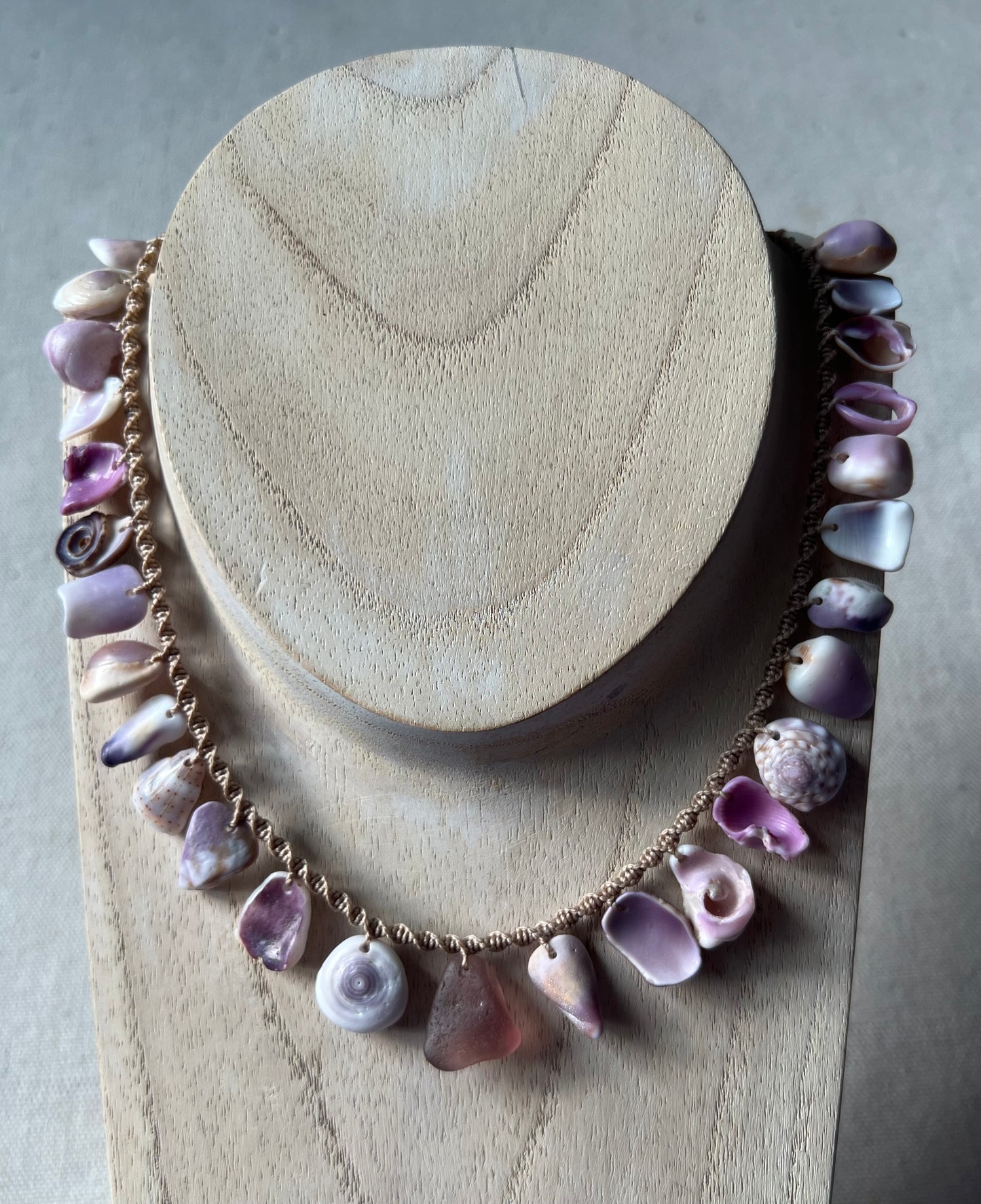Moku Necklace ~ Lavender