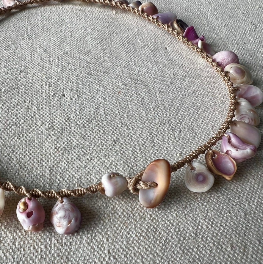 Moku Necklace ~ Lavender