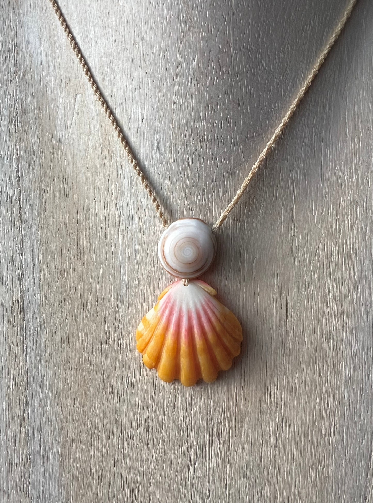 Sunrise + Cone Top Necklace