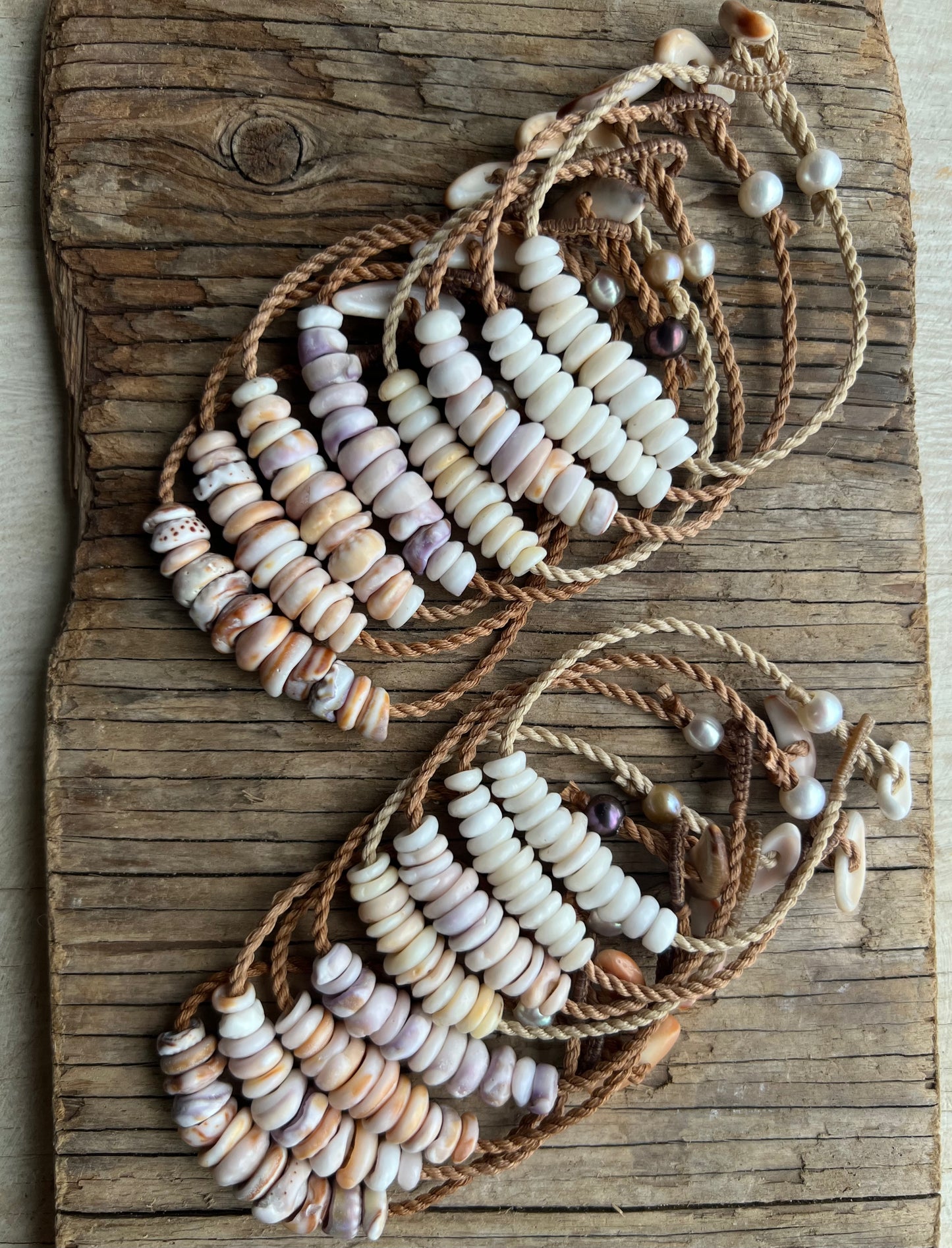 Puka Bar Bracelet ~ Adjustable