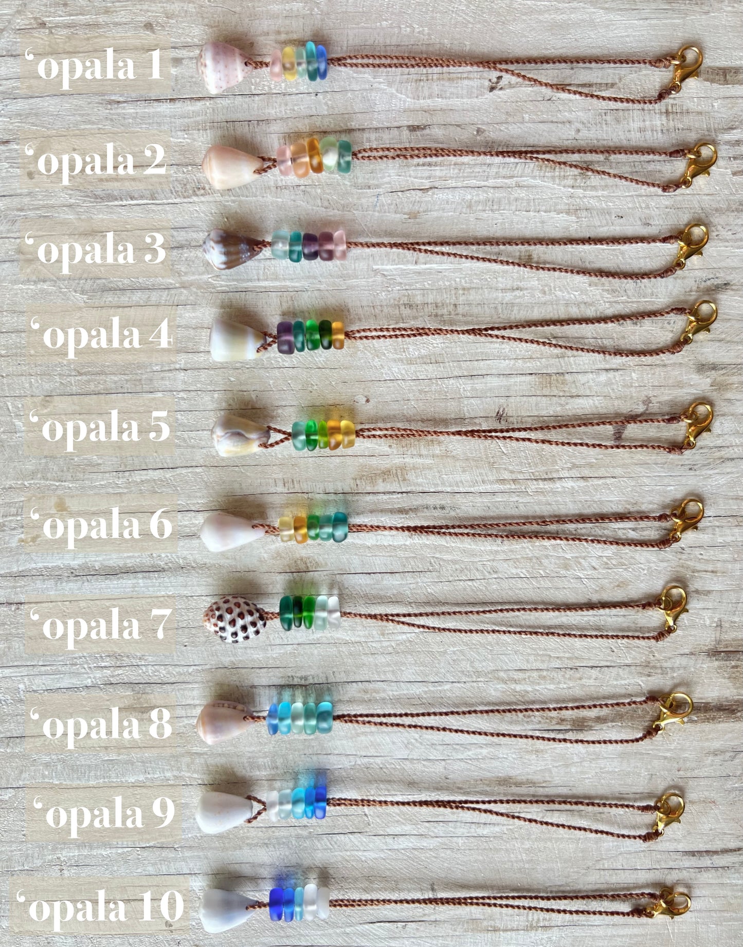 'Ōpala Ombre Car Charm