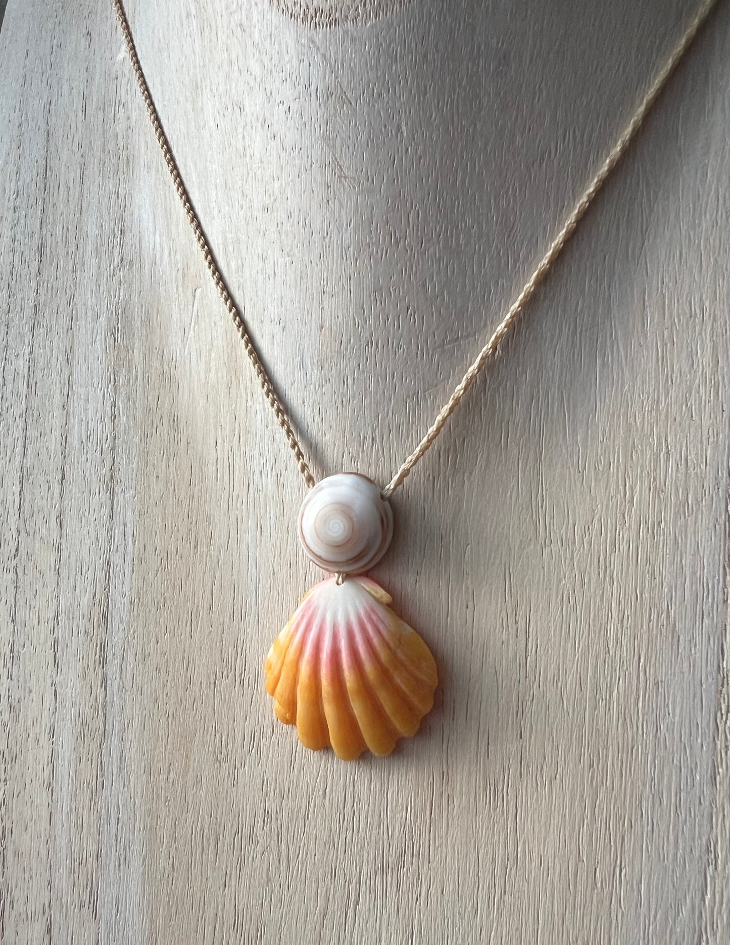 Sunrise + Cone Top Necklace