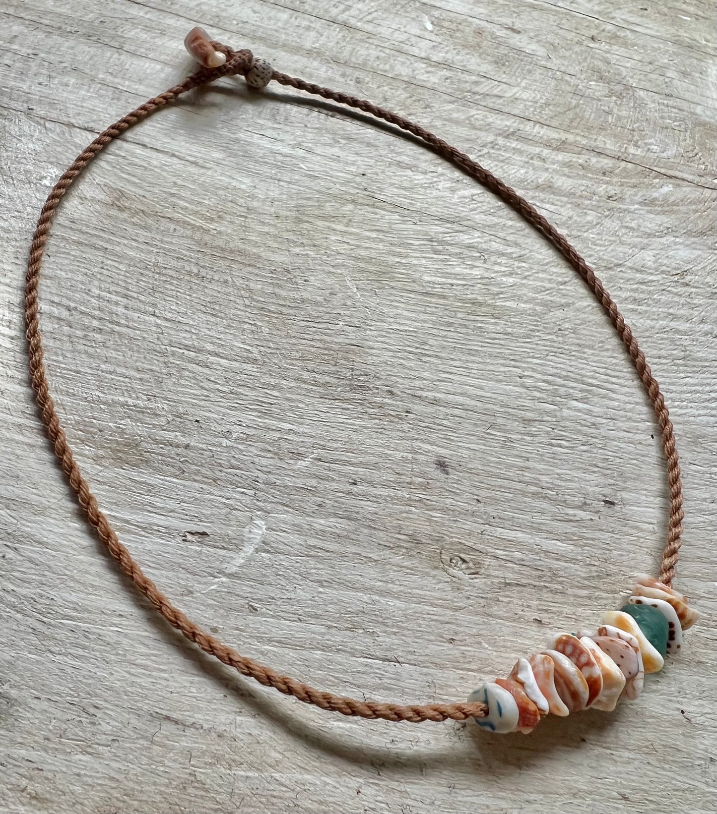 Aqua Mokukini Necklace