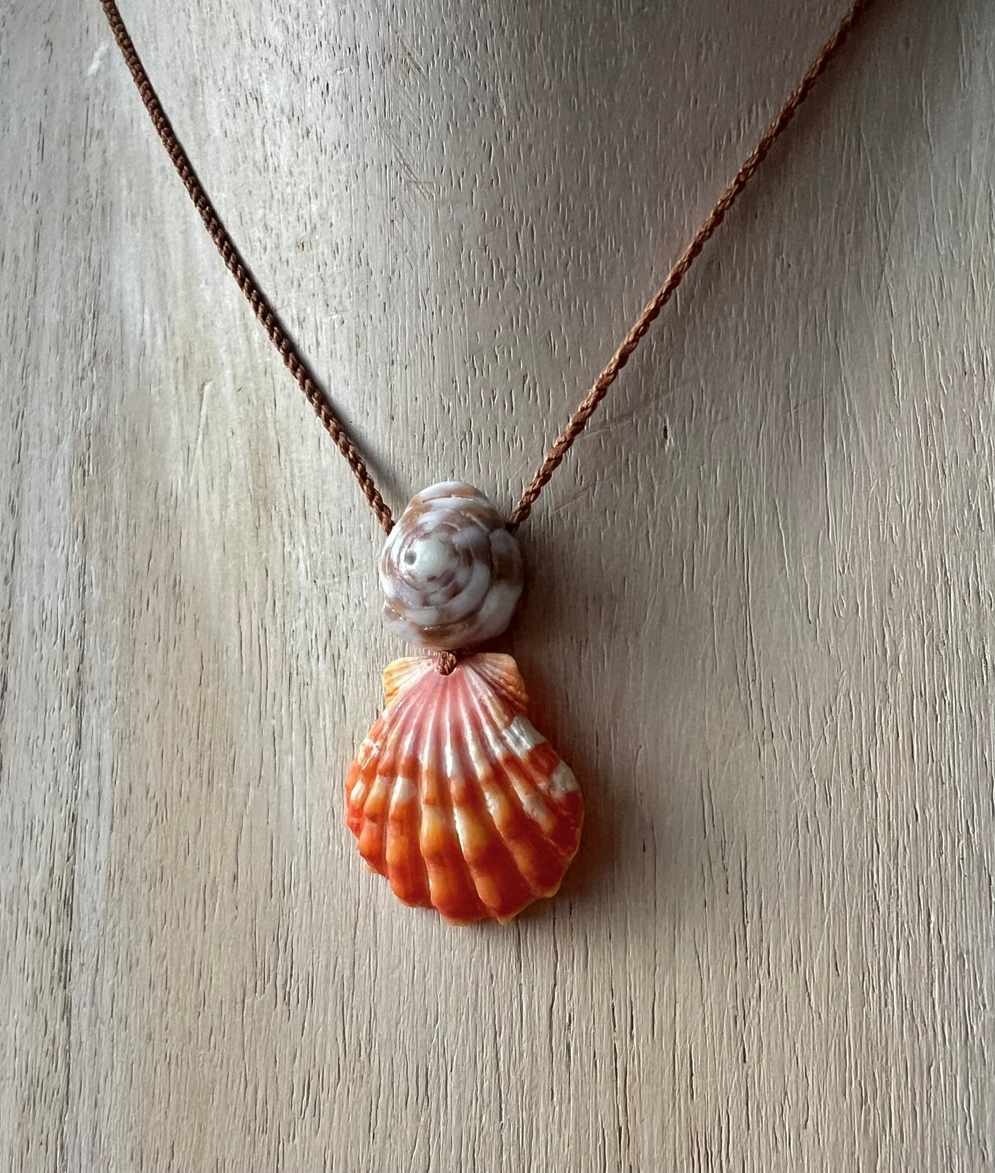 Sunrise + Cone Top Necklace