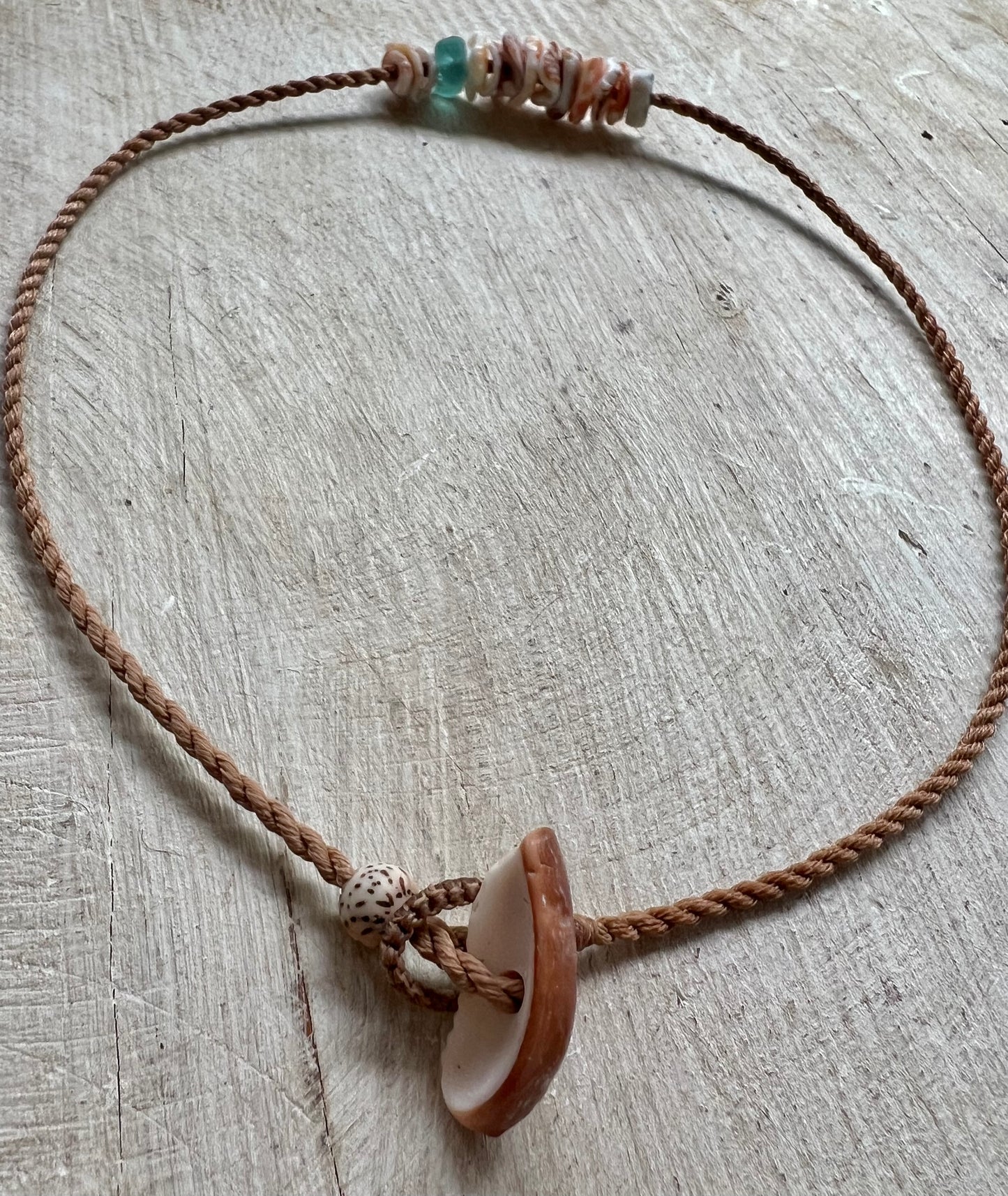 Aqua Mokukini Necklace