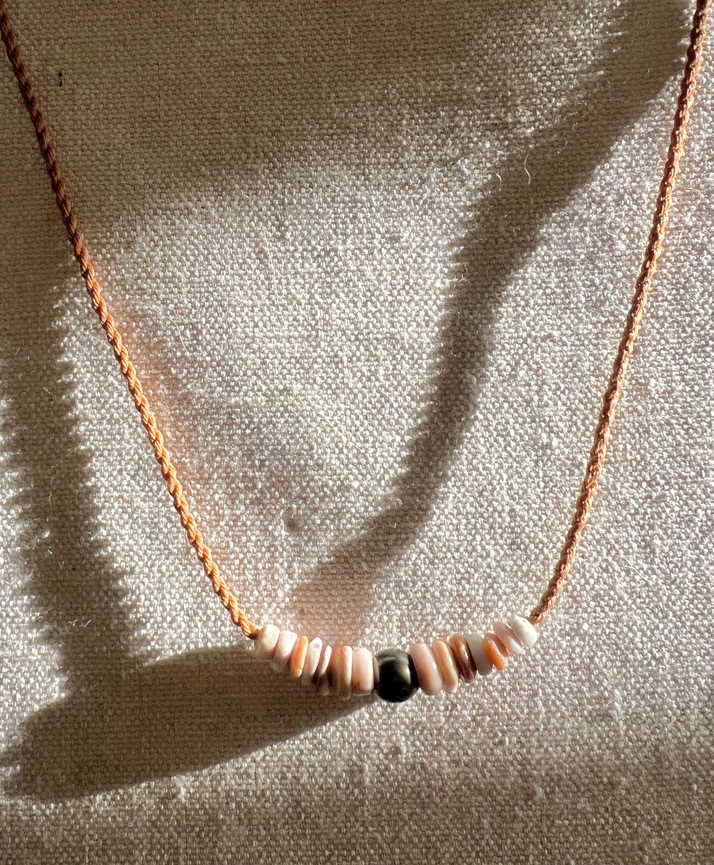 Hapa Tahitian Pearl+ Heriloom Puka Necklace