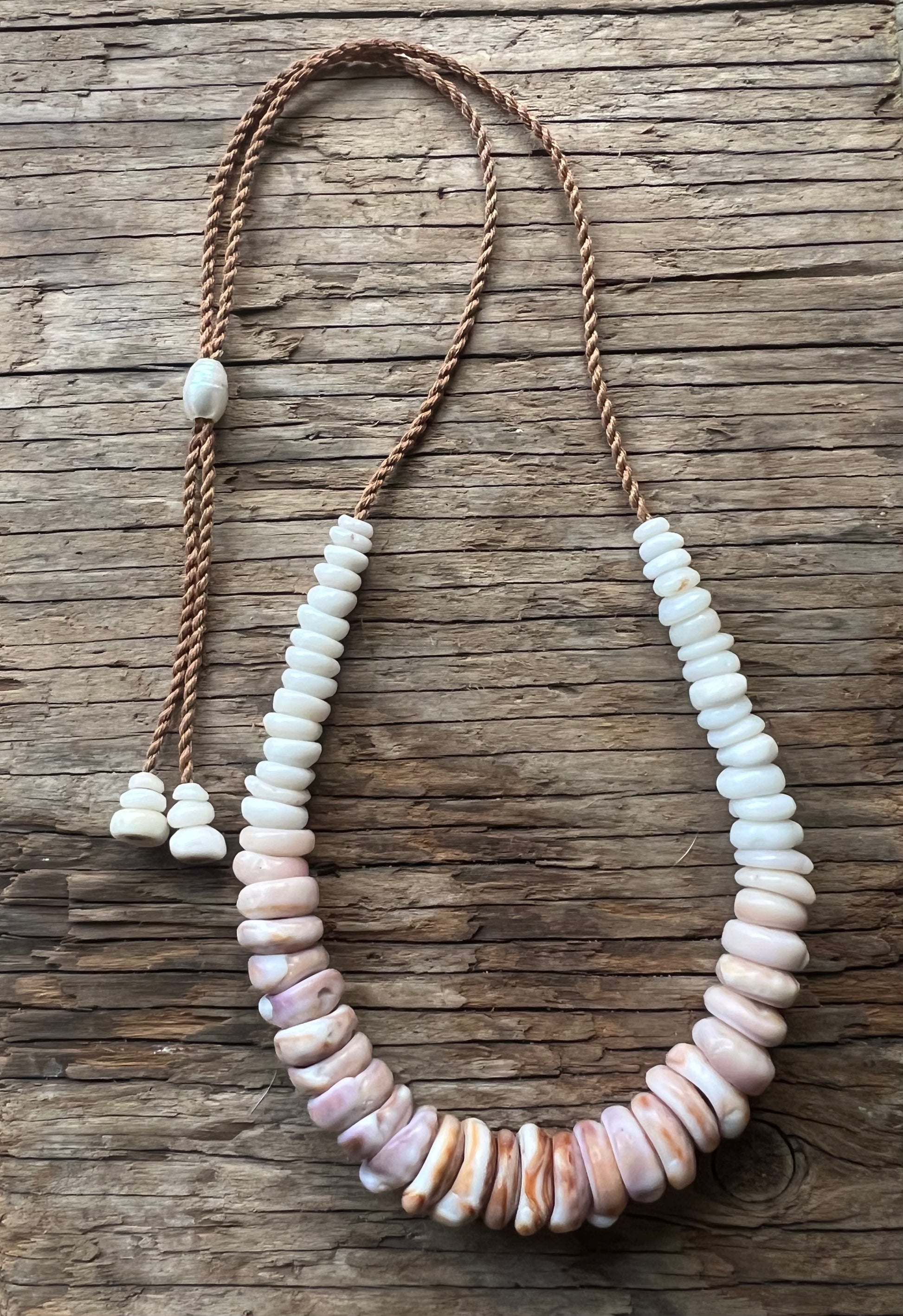Custom puka 2025 shell necklace