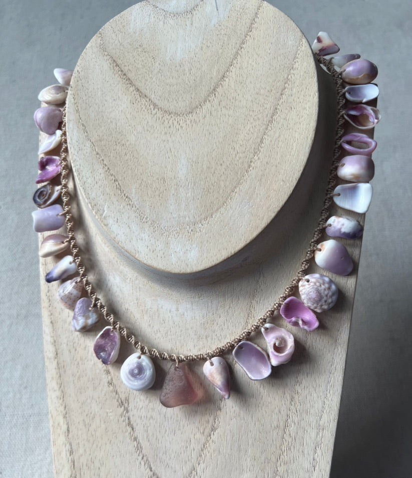 Moku Necklace ~ Lavender
