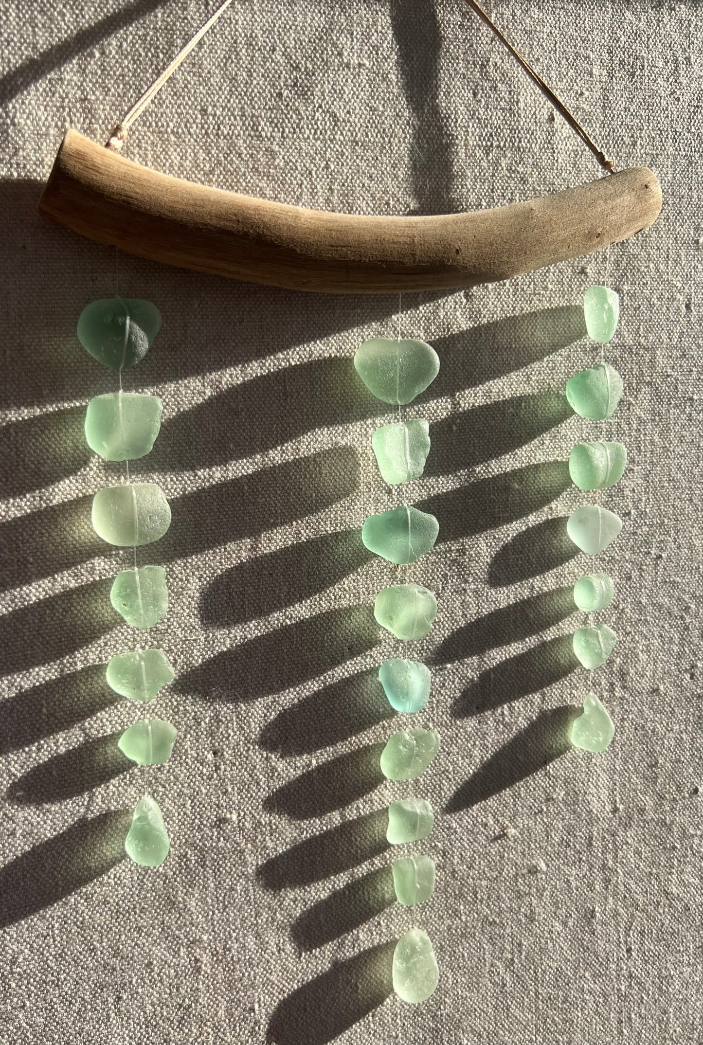 Sea Glass Mobile ~ Seafoam