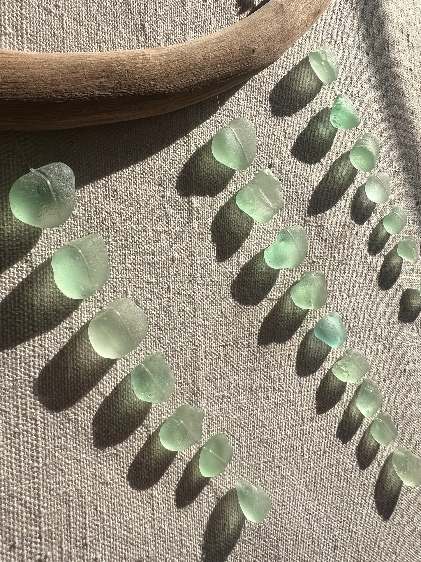 Sea Glass Mobile ~ Seafoam