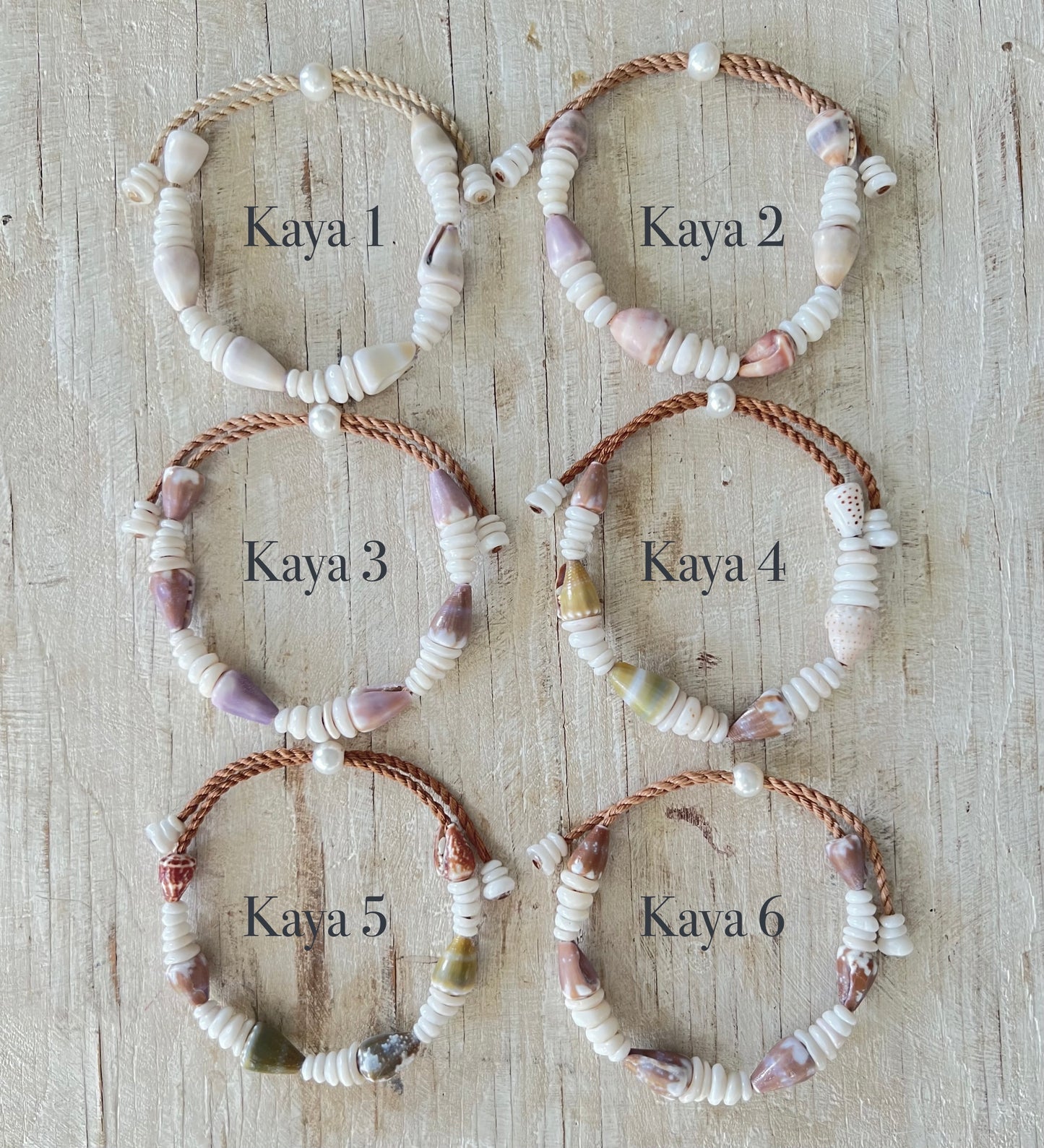 Kaya Bracelets ~ Adjustable