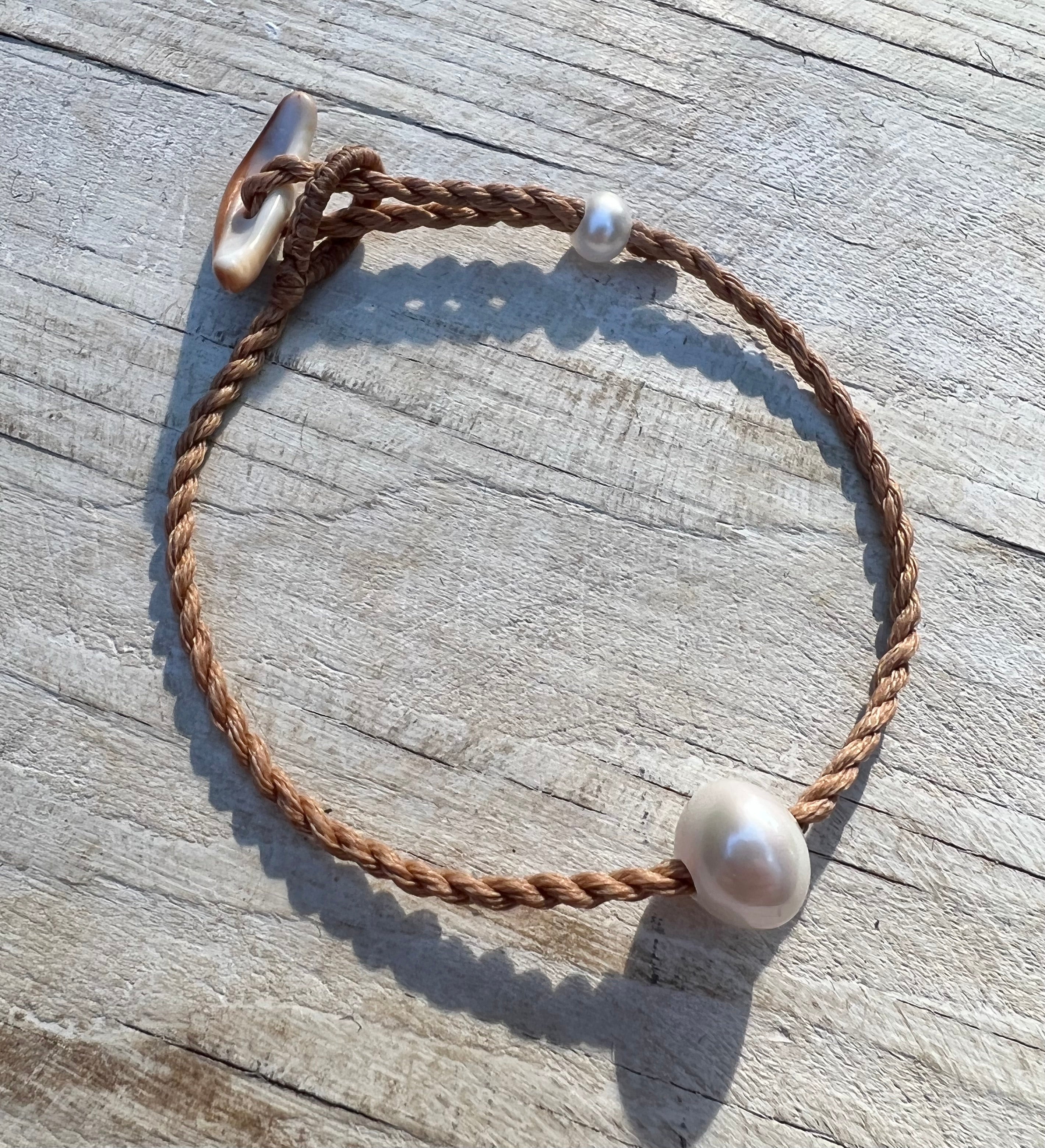 Lana Pearl Adjustable Bracelet