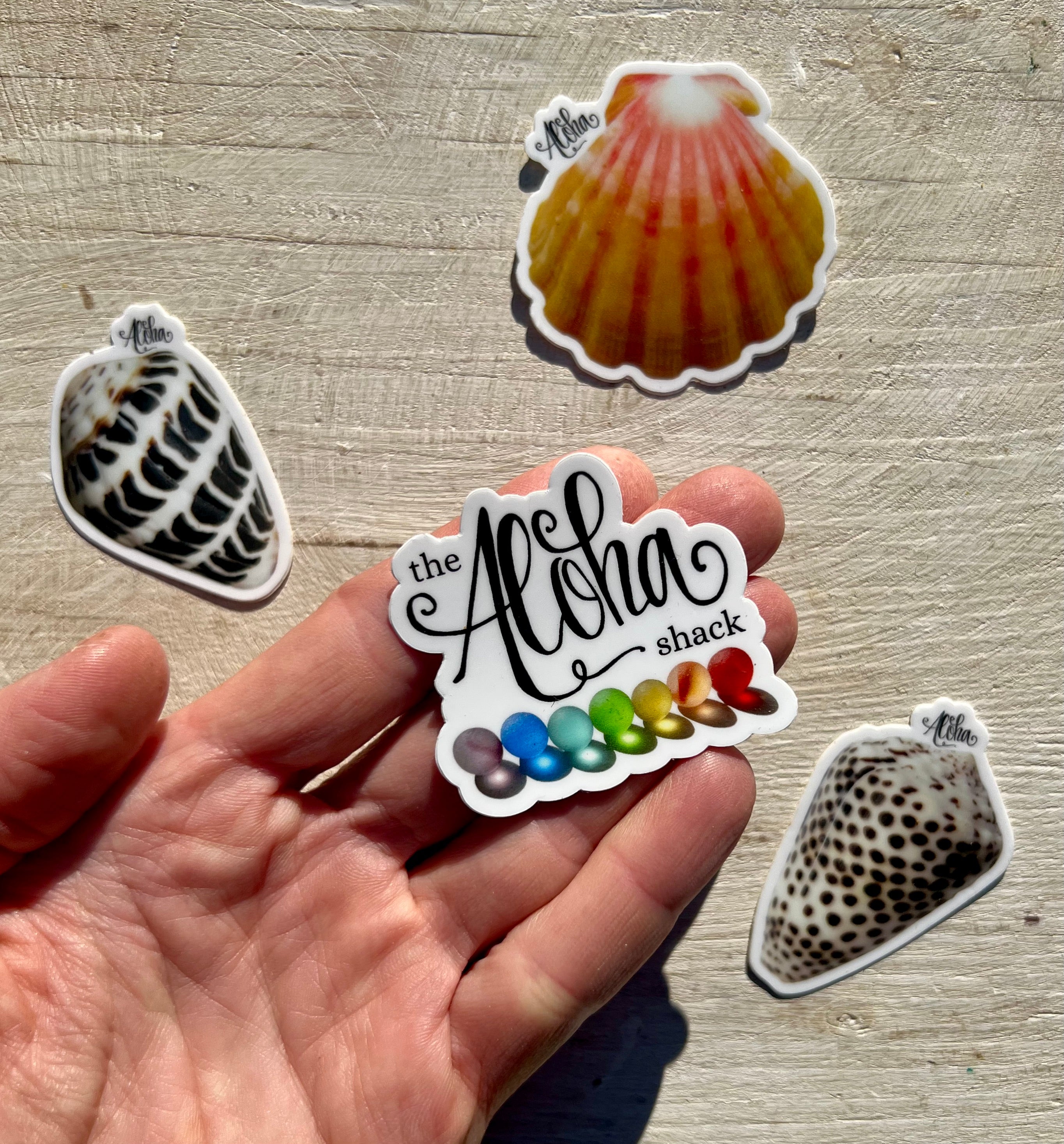 Aloha Shack Vinyl Sticker Pack (4 Stickers)