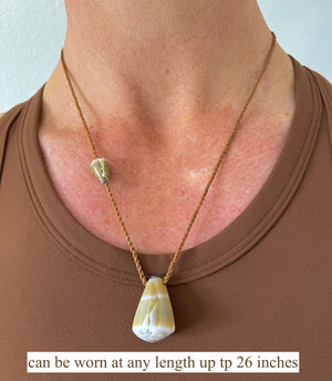Nui Necklace (adjustable up to 26 inches)